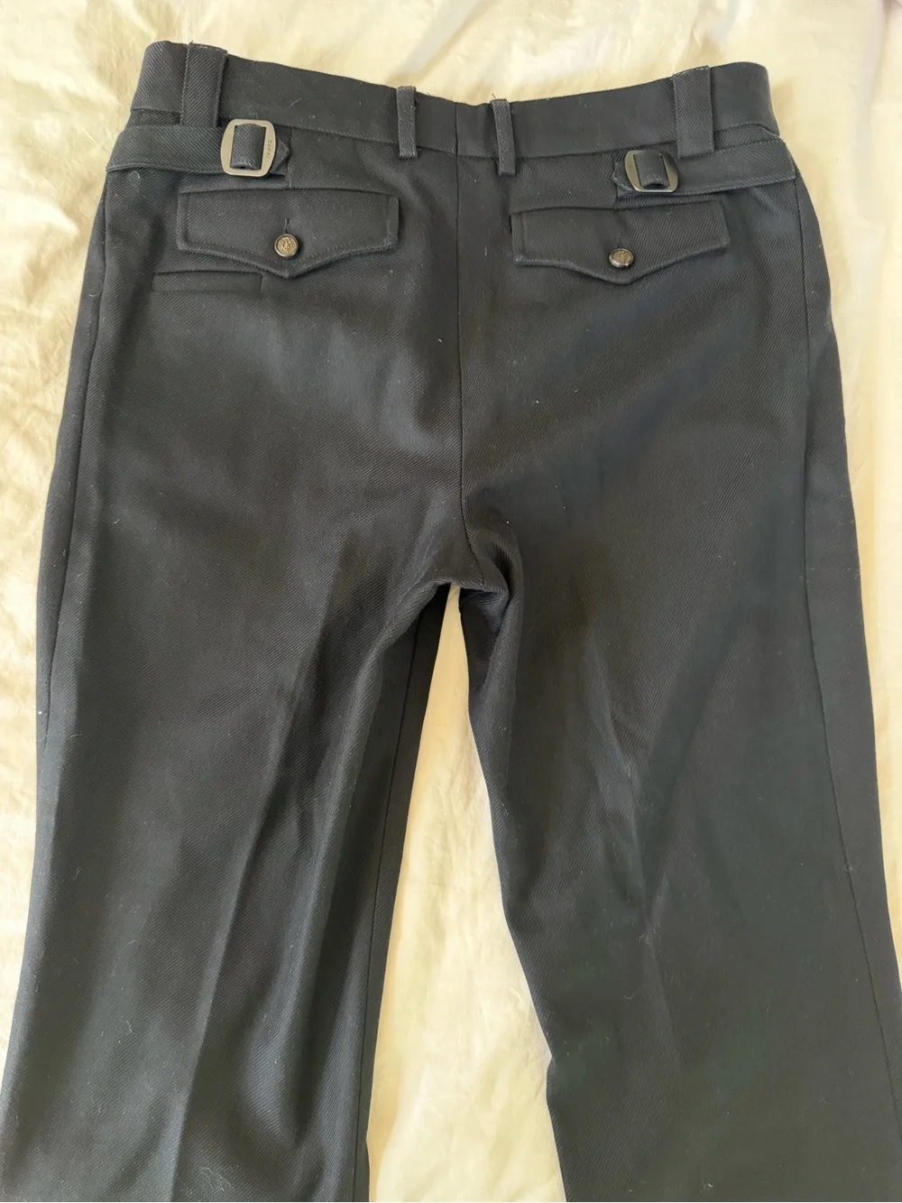 Gucci Men's Black Tailored Dress Pants